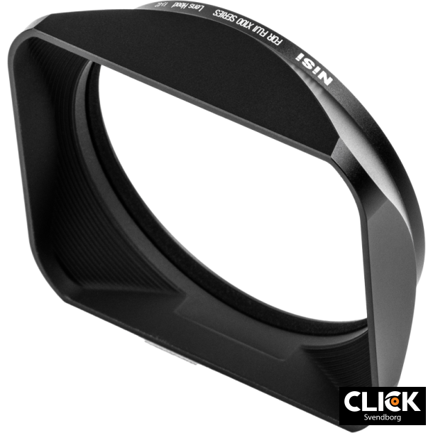 Nisi Lens Hood, UV-Filter &amp; Cap for Fuji X100 Black