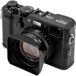 Nisi Lens Hood, UV-Filter &amp; Cap for Fuji X100 Black