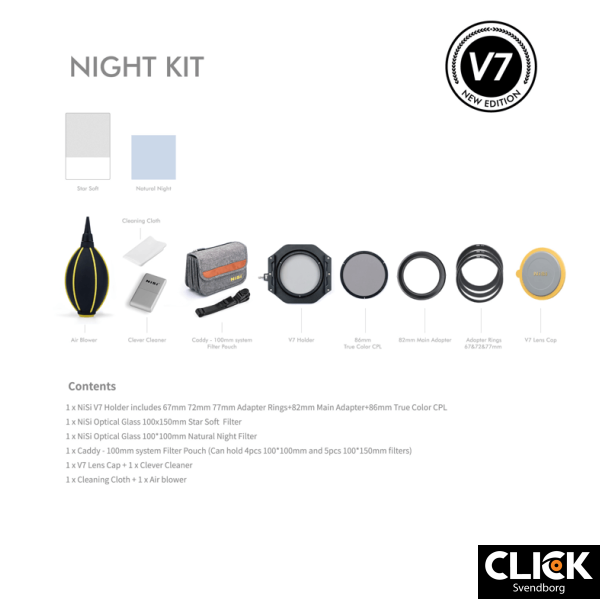 Nisi V7 Night Kit 100mm