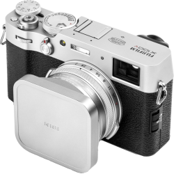 Nisi Lens Hood, UV-Filter &amp; Cap for Fuji X100 Silver