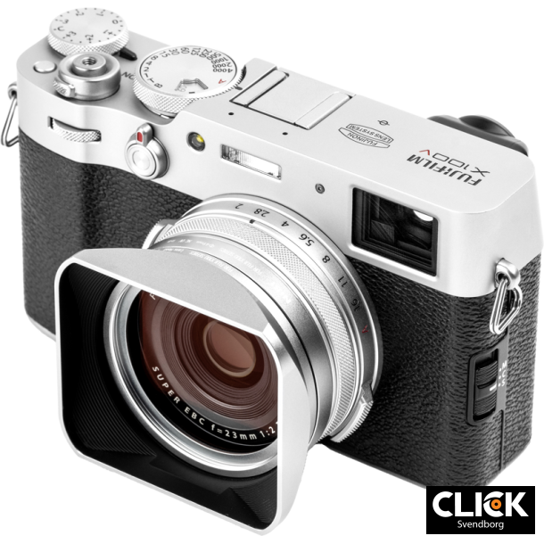 Nisi Lens Hood, UV-Filter &amp; Cap for Fuji X100 Silver