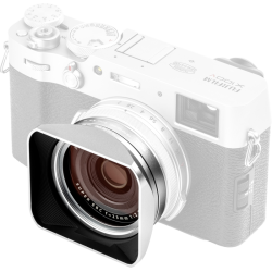 Nisi Lens Hood, UV-Filter &amp; Cap for Fuji X100 Silver