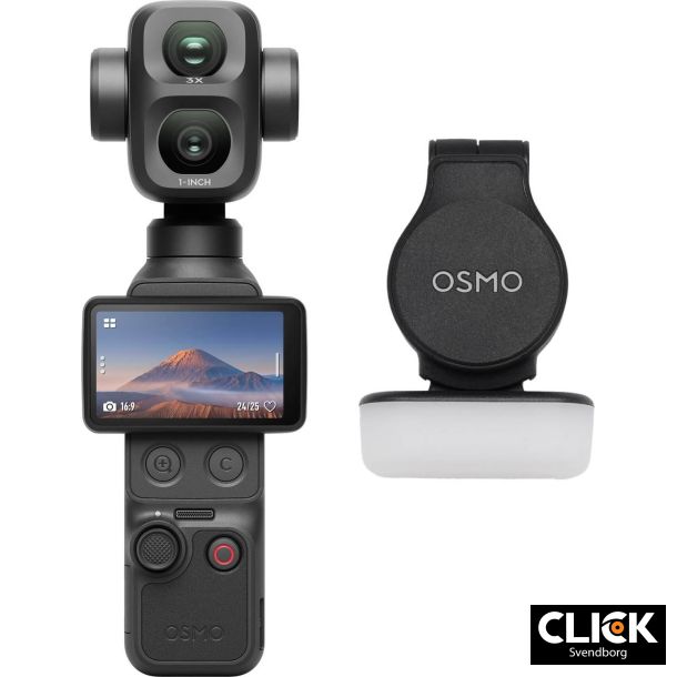 DJI Osmo Pocket 4P Standard Combo H�ndholdte Gimbal Videokamera
