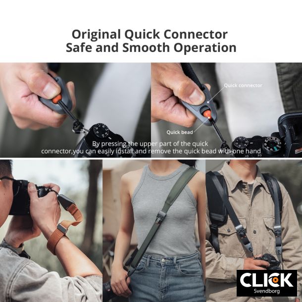 PGYTECH Camera Shoulder Strap (Night Black)