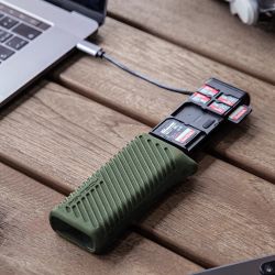 PGYTECH CreateMate High-speed kortl�ser / etui Green