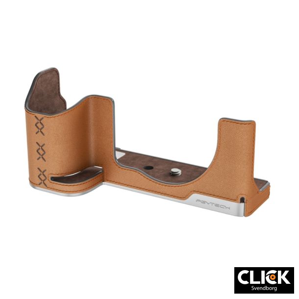 PGYTECH Leather Camera Case til Fujifilm X100VI � Clay Brown