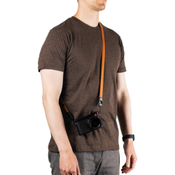 Peak Design Form Leather Camera Strap Long Amber