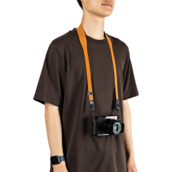 Peak Design Form Leather Camera Strap Short Amber