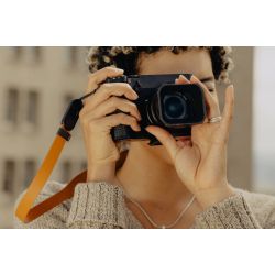 Peak Design Form Leather Camera Strap Standard Amber