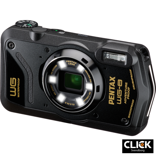 Pentax WG-8 BLACK Undervandskamera