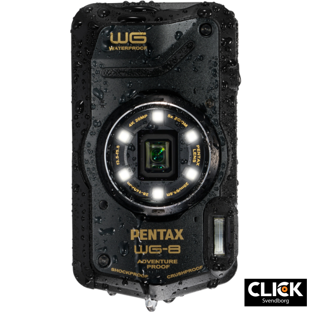 Pentax WG-8 BLACK Undervandskamera