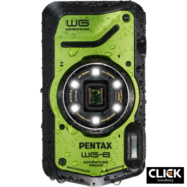 Pentax WG-8 GREEN Undervandskamera