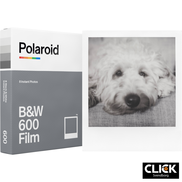 Polaroid 600 Film Sort/Hvid