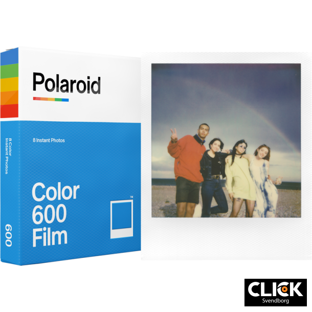 Polaroid 600 Film (Farve) 5-pak