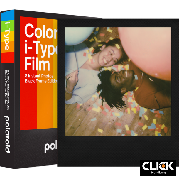 Polaroid Color film I-Type Black Frame Edition