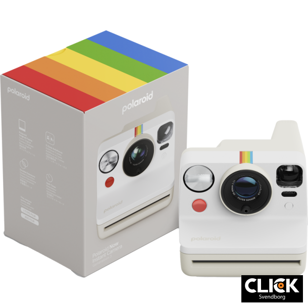 Polaroid Now Gen 3 Pebble White Instant kamera