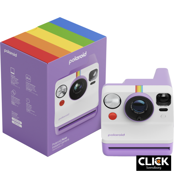 Polaroid Now Gen 3 Purple Instant kamera