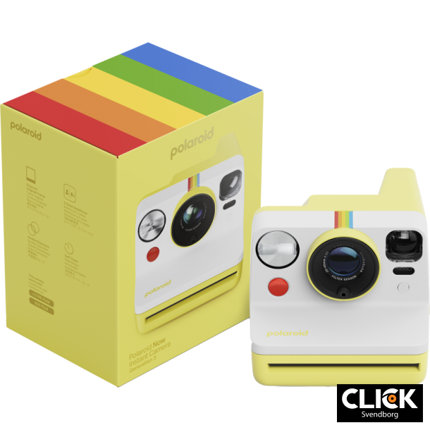 Polaroid Now Gen 3 Yellow Instant kamera