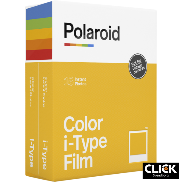 Polaroid i-Type Film Farve 2-pak