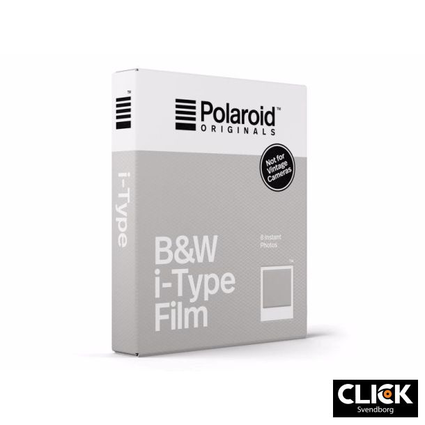 Polaroid i-Type Film Sort/Hvid