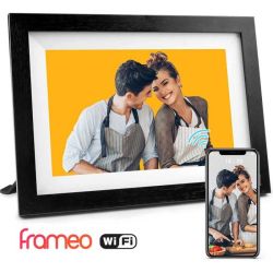 Pora&Co 10" Digital Fotoramme i Sort Tr m/wifi