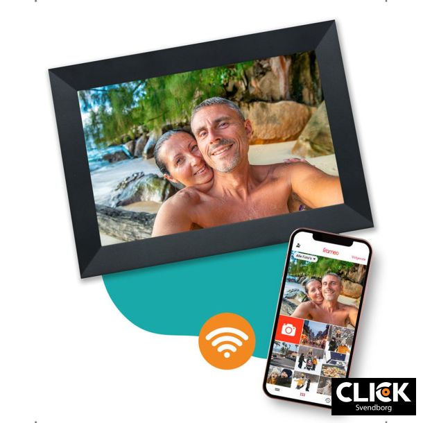 Pora&Co Digital Photo Frame 10 inch Black m/Wifi