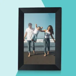 Pora&Co 10" Digital ramme Sort m/wifi