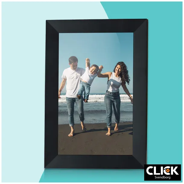 Pora&Co 10" Digital ramme Sort m/wifi