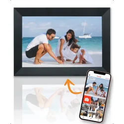 Pora&Co digital ramme 15' sort