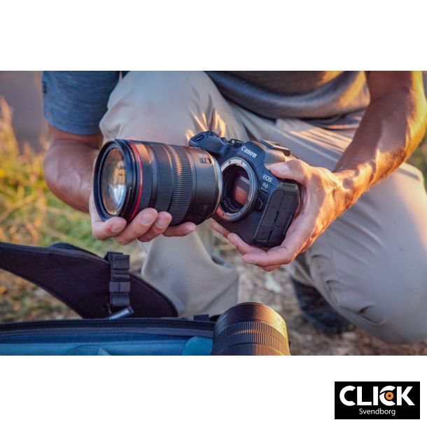 Canon Eos R6 Mark II m/RF24-105 F4-7.1 IS STM (Black Week 3700,- i rabat)