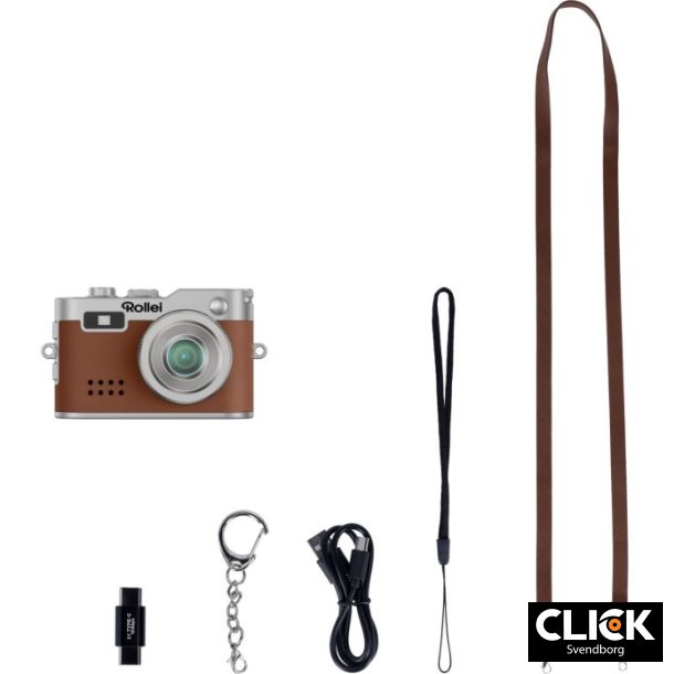 Rollei Mini Digital Camera Brun
