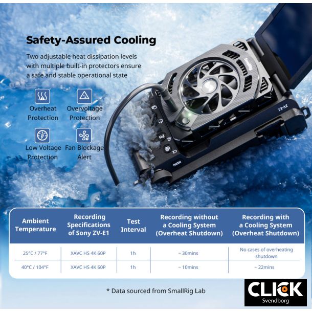 SMALLRIG 4348 Cooling System for Sony Cameras