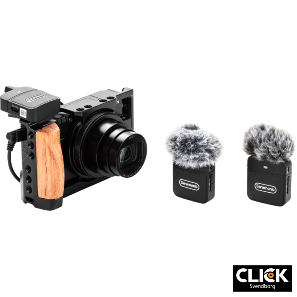 Saramonic Blink 100 B2 (TX+TX+RX) 2 to 1, 2,4 GHz wireless system