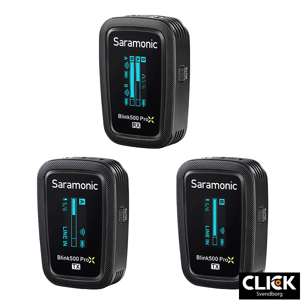 Saramonic Blink 500 ProX B2 (2,4GHz wireless w/3,5mm)