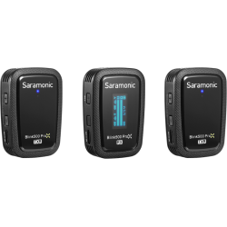 Saramonic Blink 500 ProX B2R 2.4GHz Dual-Channel Wireless Microphone System med opladningsboks