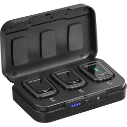 Saramonic Blink 500 ProX B2R 2.4GHz Dual-Channel Wireless Microphone System med opladningsboks