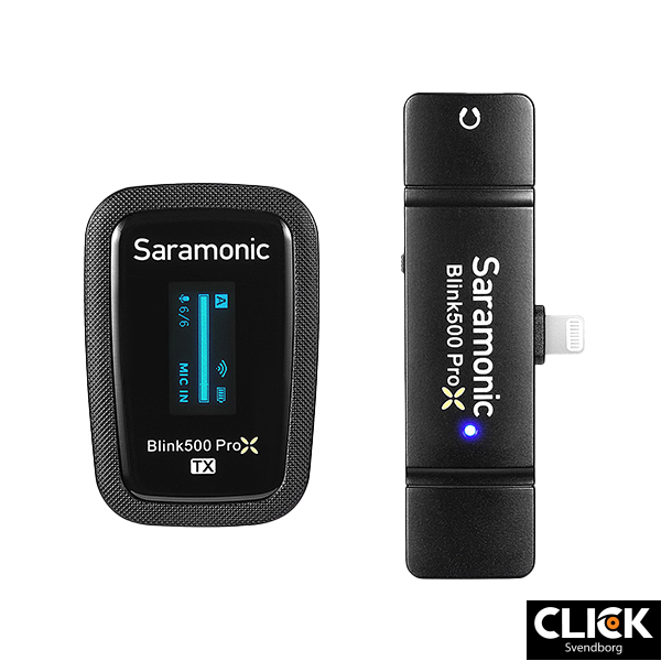 Saramonic Blink 500 ProX B3 (2,4GHz wireless til Lightning)