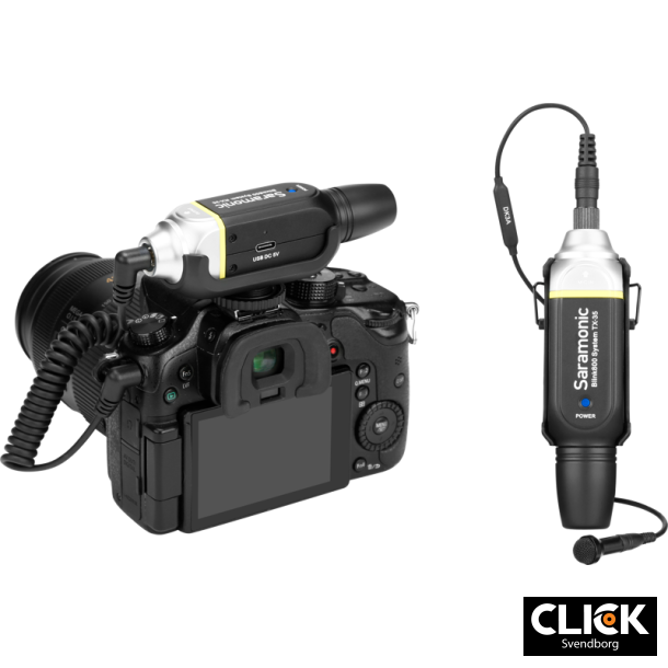 Saramonic Blink 800 B1, et robust 5.8GHz trdlst lavalier-system 
