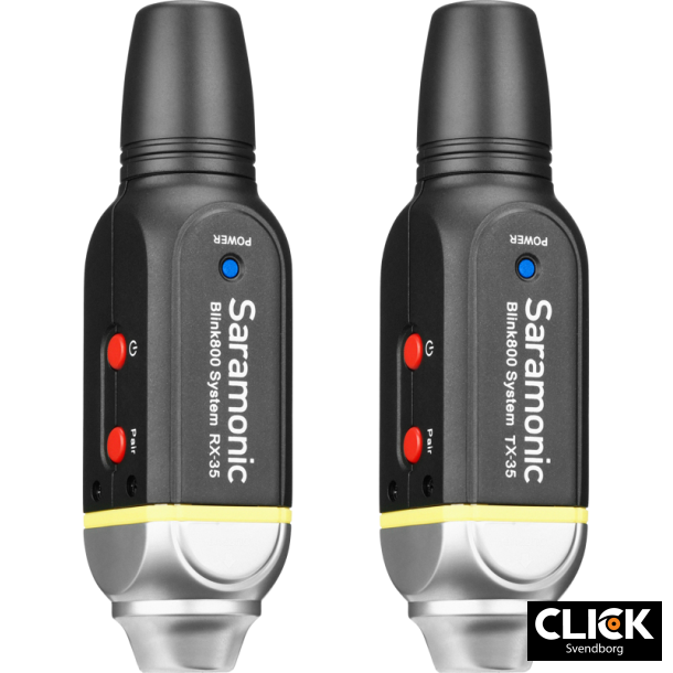 Saramonic Blink 800 B1, et robust 5.8GHz trdlst lavalier-system 
