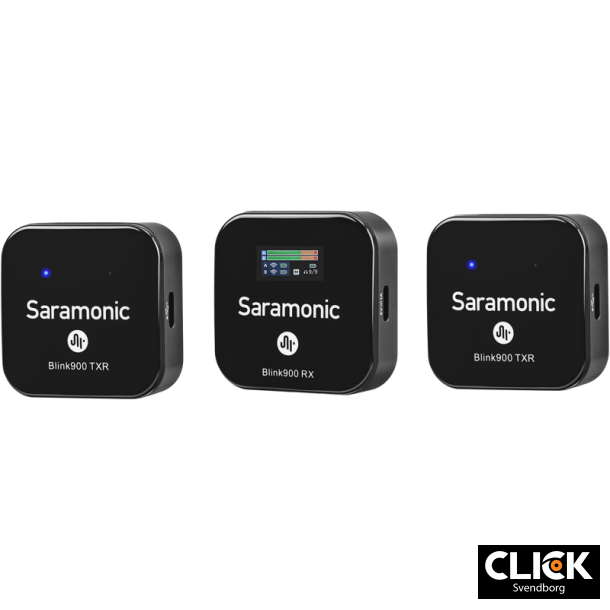 Saramonic Blink 900 B2R 2.4G WIRELESS Microphone Kit med recording function