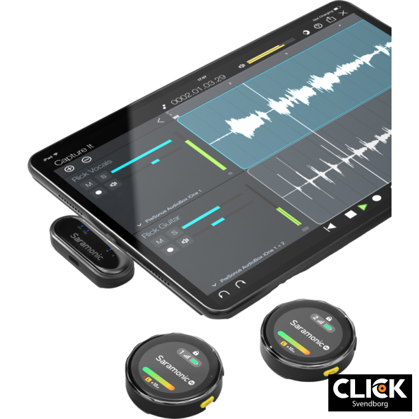 Saramonic Blink Me U2 2-Person Wireless Microphone with Custom Recording Transmitters