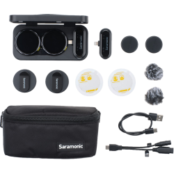 Saramonic Blink Me U2 2-Person Wireless Microphone with Custom Recording Transmitters