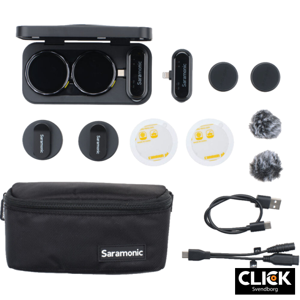 Saramonic Blink Me U2 2-Person Wireless Microphone with Custom Recording Transmitters