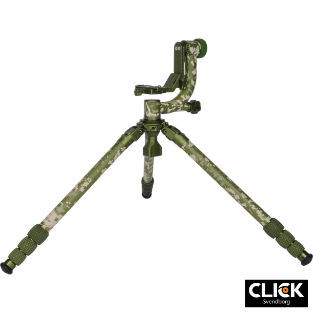 Sirui Carbon Tripod + Gimbal Head kit CT-3204 +CH20 Camoflage