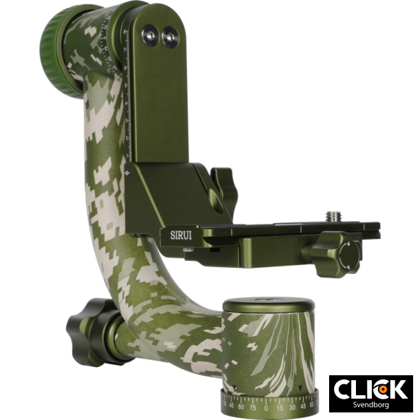 Sirui Carbon Tripod + Gimbal Head kit CT-3204 +CH20 Camoflage