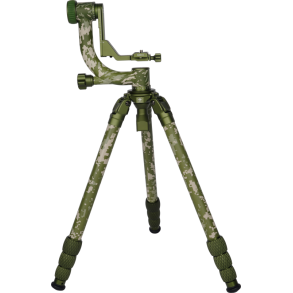 Sirui Carbon Tripod + Gimbal Head kit CT-3204 +CH20 Camoflage