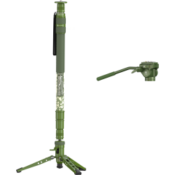 Sirui Monopod Video Set Pedal Version Camouflage CVM-145P + CT5X videohoved