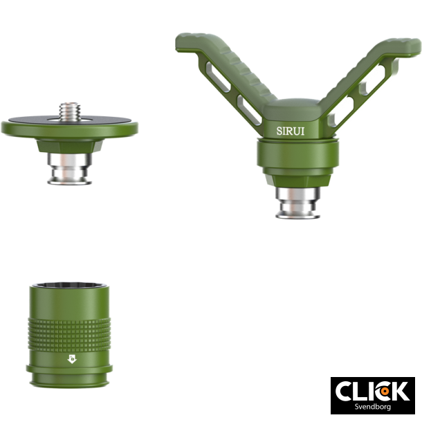 Sirui Quick Release Clamp V-Shape Gun / Plate Green