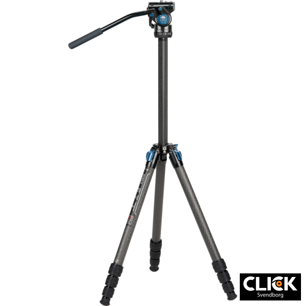 Sirui ST-124+VA-5 kulfiber video stativ Kit