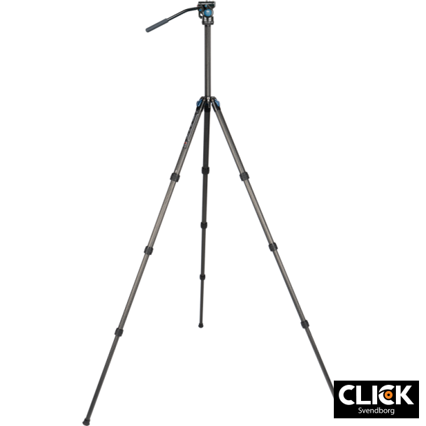 Sirui ST-124+VA-5 kulfiber video stativ Kit